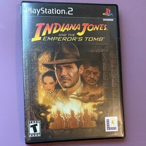 Indiana Jones and the Emperor's Tomb PS2 Game